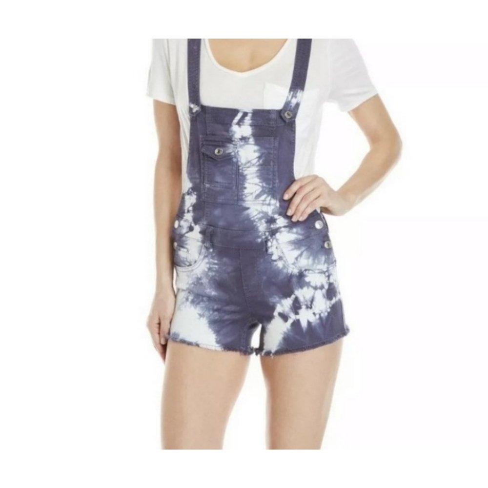 🆕️ Almost Famous Tie Dye Denim Overalls